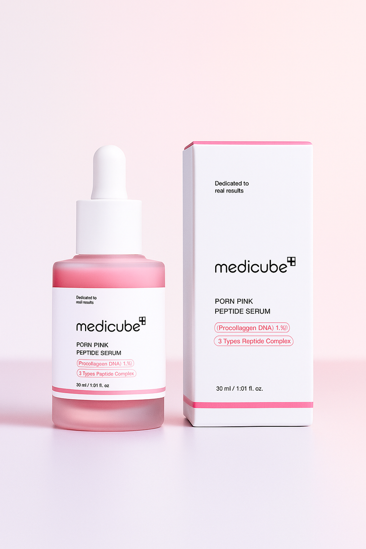 Medicube PDRN Pink Peptide Serum – 1% PDRN + 5 Peptide Complex (30ml)