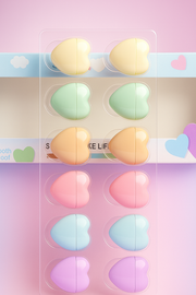 KAM.DFLY® Small and Cute Heart Lipstick – 10 Color Set