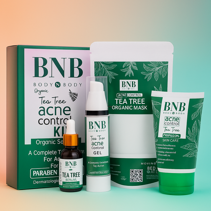 BNB Organic Tea Tree Acne Control Facial Kit (ORIGINAL)