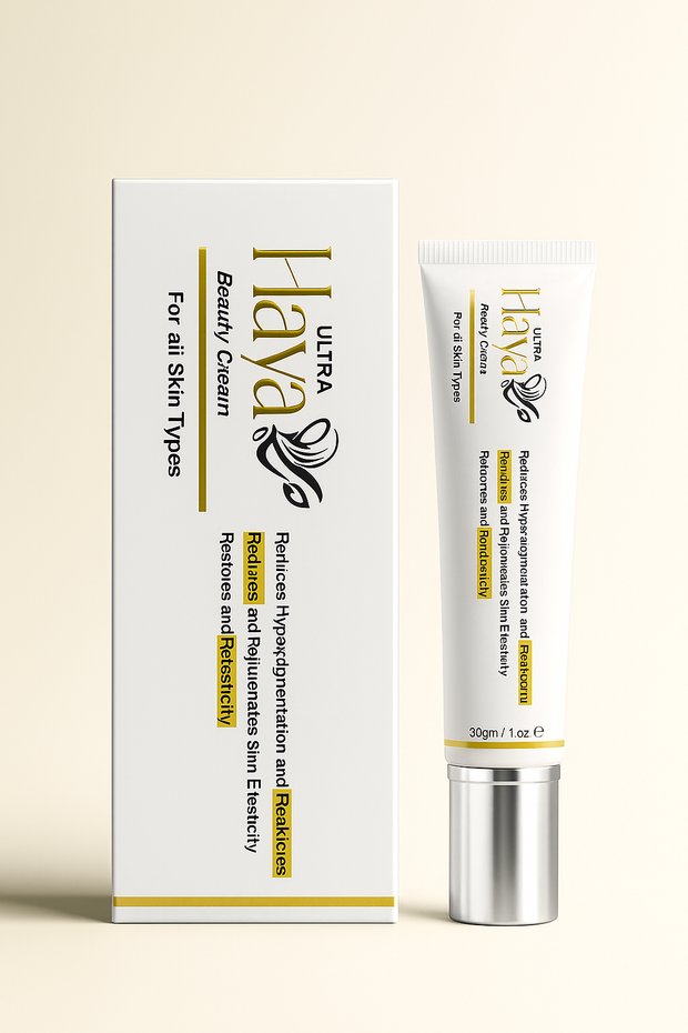 ULTRA Haya Beauty Cream – Advanced Skin Brightening Solution (30gm)
