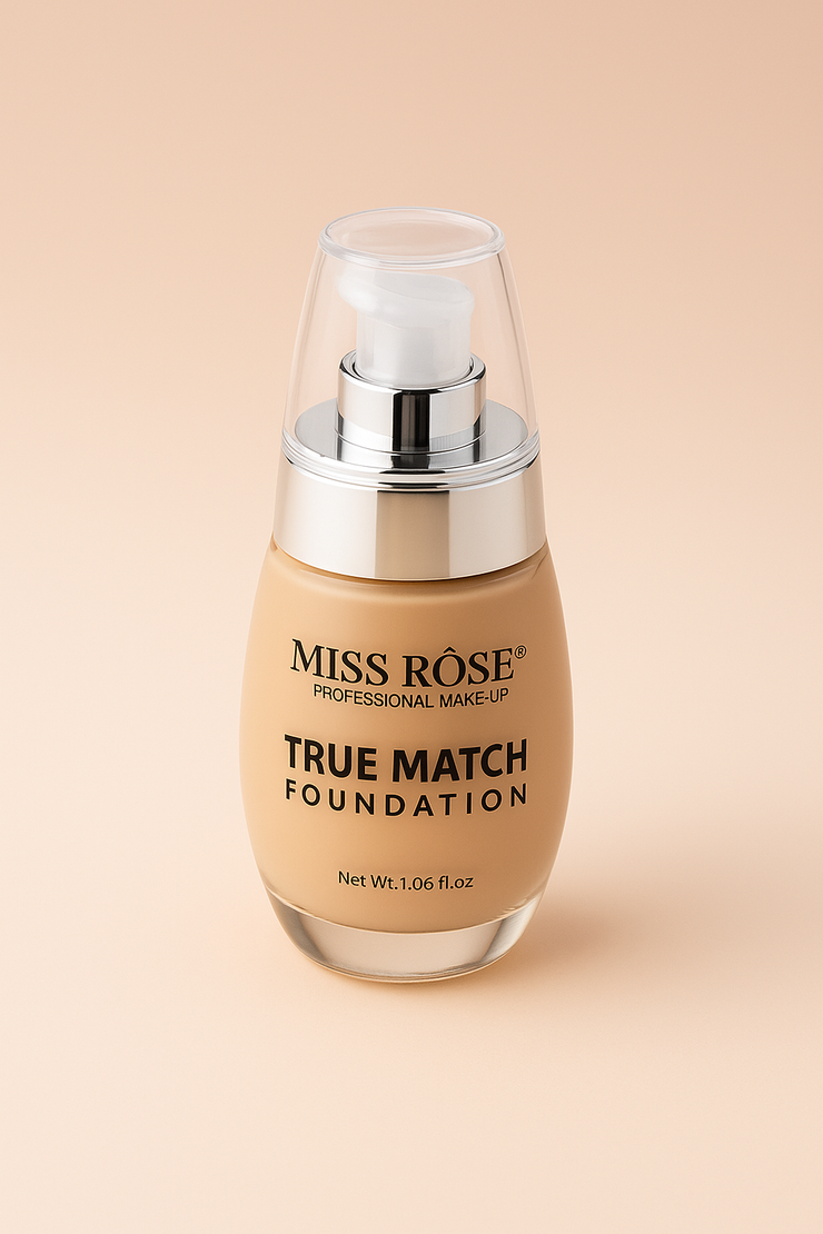 Miss Rôse® True Match Foundation – Professional Makeup