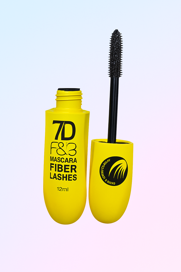 7D Mascara Fiber Lashes – Waterproof, Long-Lasting & Volumizing (12ml)