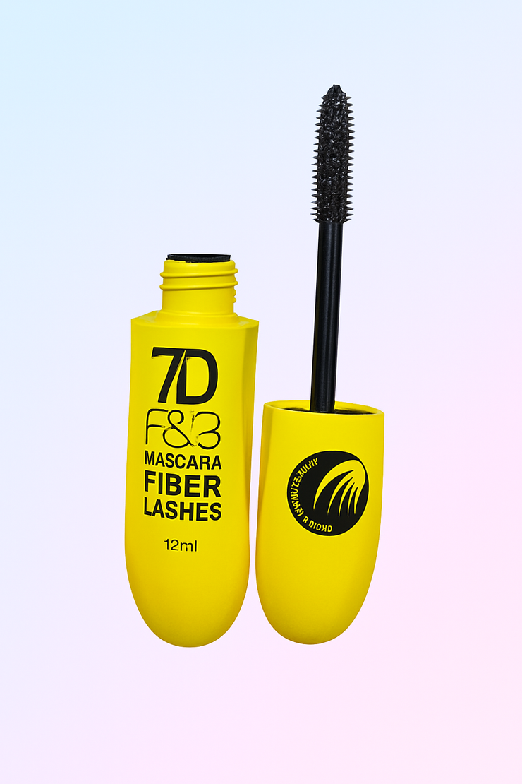 7D Mascara Fiber Lashes – Waterproof, Long-Lasting & Volumizing (12ml)