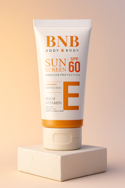 BNB Body & Body Sunscreen SPF 60 with Vitamin E – UVA/UVB Protection