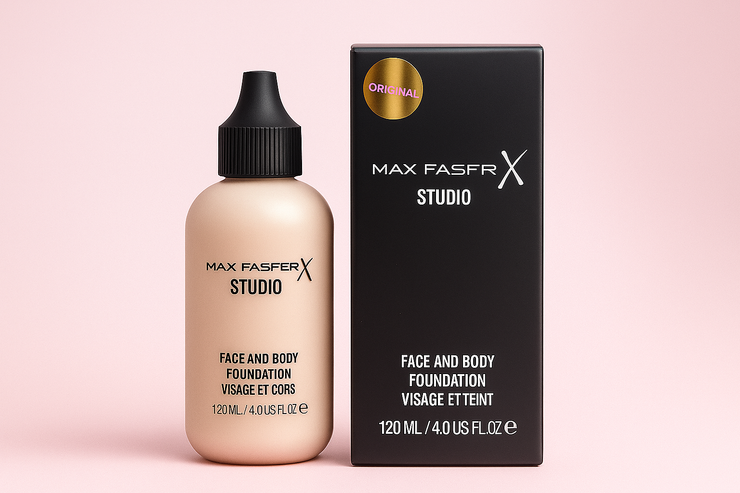 Max Fasfer X Studio Face & Body Foundation – 120ml