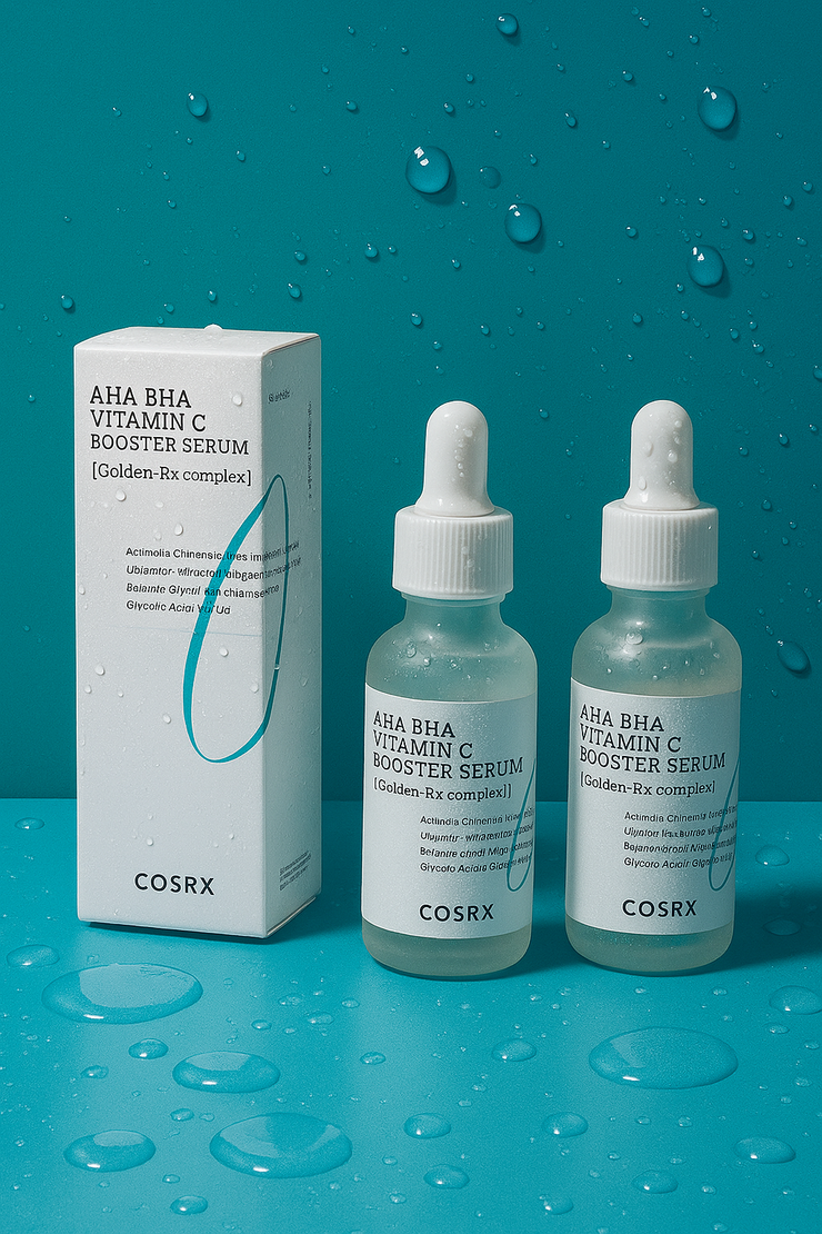 COSRX AHA BHA Vitamin C Booster Serum – Golden-Rx Complex™