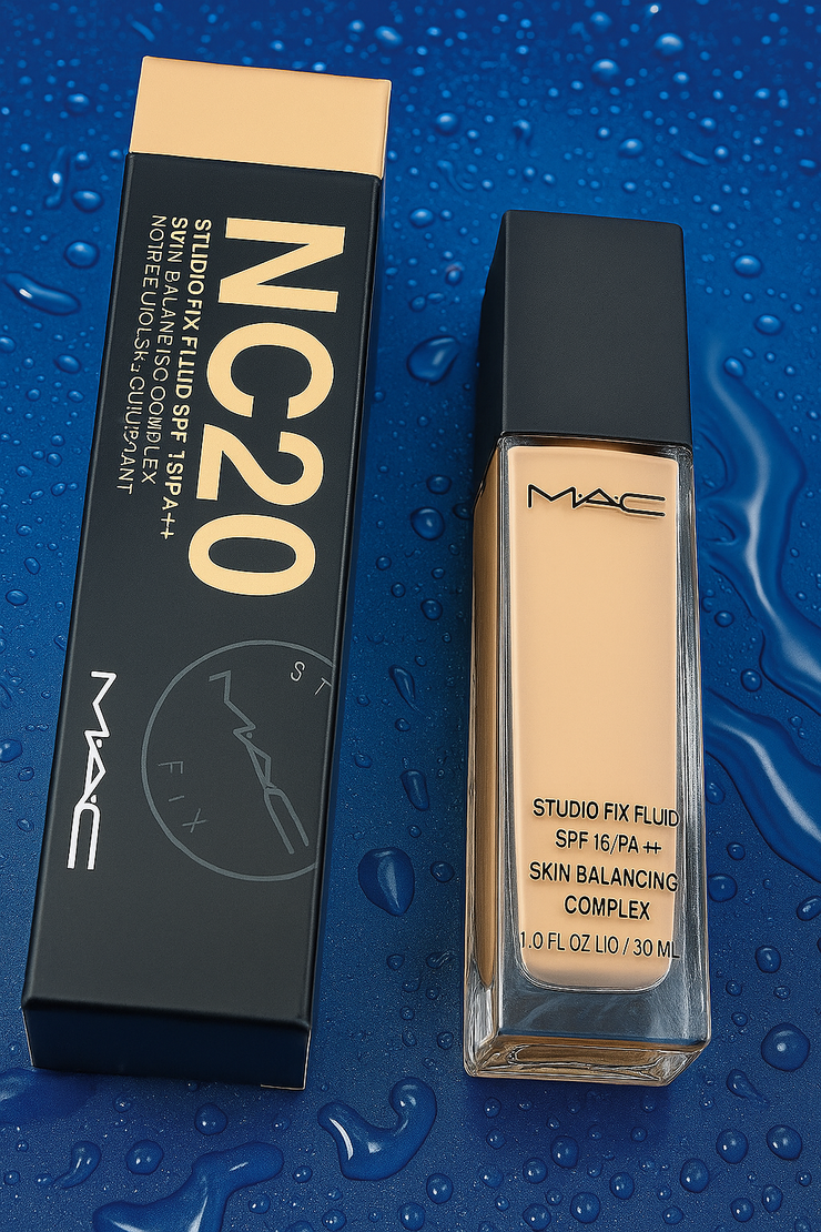 MAC Studio Fix Fluid Foundation NC20 – SPF 16/PA++