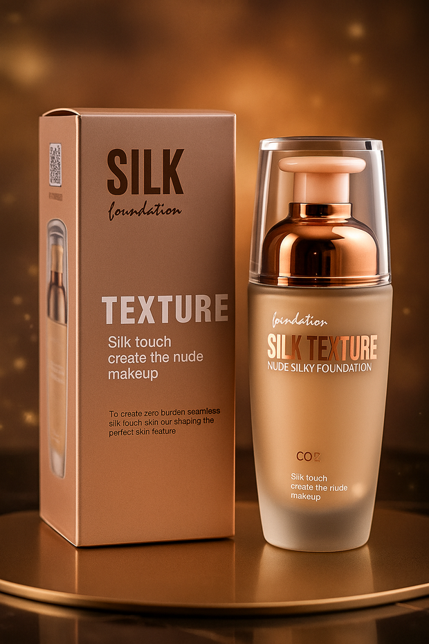 Silk Texture Nude Silky Foundation – Lightweight, Seamless Matte Finish