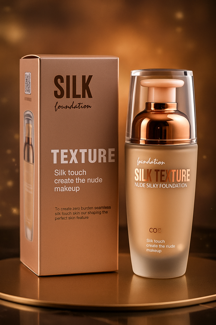 Silk Texture Nude Silky Foundation – Lightweight, Seamless Matte Finish
