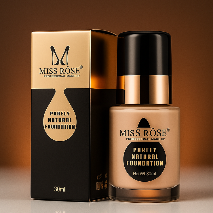 Miss Róse® Purely Natural Foundation – 30ml