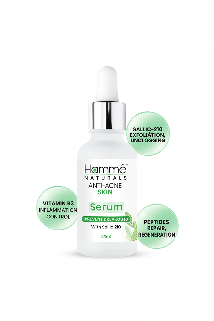Hammé Naturals Anti-Acne Skin Serum – Prevent Breakouts (30ml)