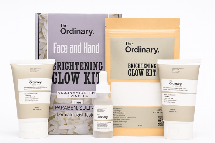 The Ordinary – Brightening Glow Kit (Face & Hand Care Set)