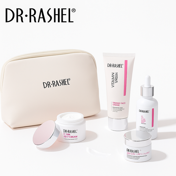 Dr. Rashel Whitening & Brightening Skincare Set – Complete Daily Care Kit