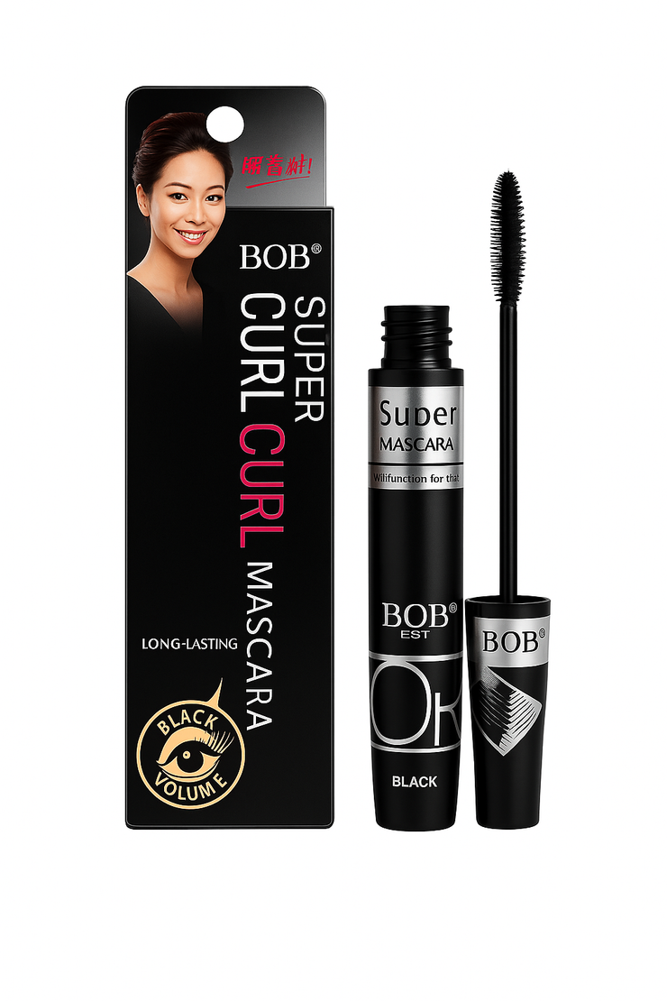 BOB® Super Curl Mascara – Black Volume