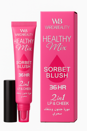 Wardabeauty Healthy Mix Sorbet Blush – 2 in 1 Lip & Cheek Tint (36HR)