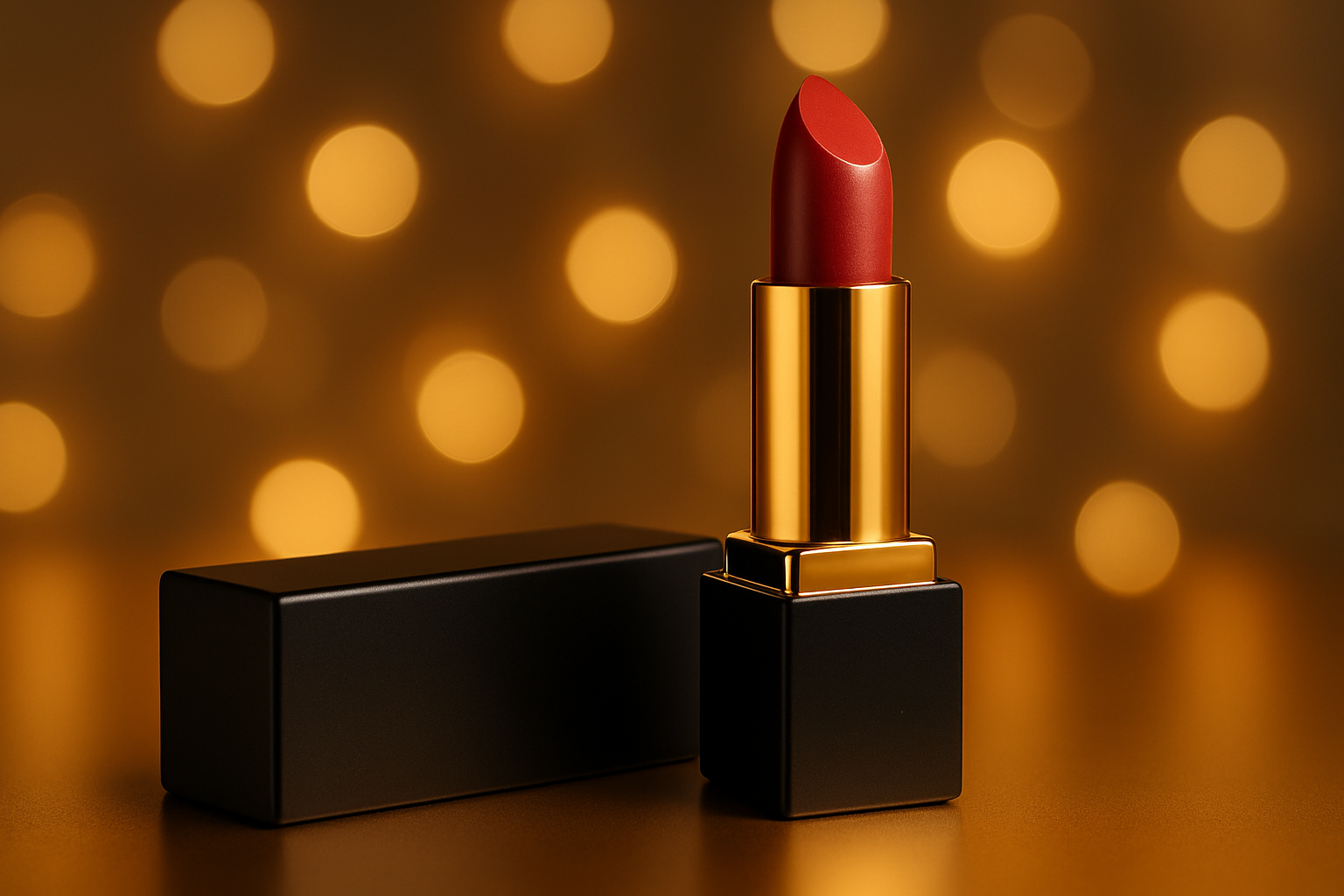 IJ Matte Classic Elegance Long-Lasting Lipstick – Bold Red (Hydrating & Smudge-Proof)