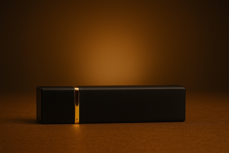 IJ Matte Classic Rose Pink Lipstick – Creamy Hydrating Satin Finish