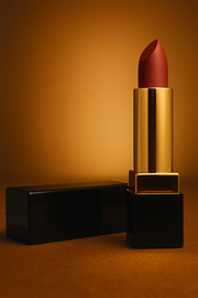 IJ Matte Classic Wine Red Lipstick – Rich, Hydrating Satin Finish